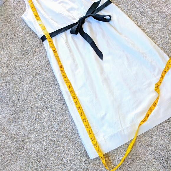 White J.Crew One Shoulder Cocktail Dress - Picture 5 of 8